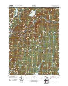 Millers Falls 2012 topographic map thumbnail