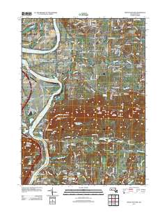 Mount Holyoke 2012 topographic map thumbnail