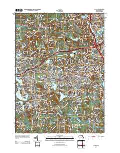 Natick 2012 topographic map thumbnail