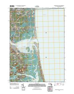 Newburyport East 2012 topographic map thumbnail