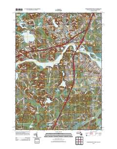 Newburyport West 2012 topographic map thumbnail