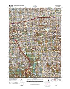 Newton 2012 topographic map thumbnail