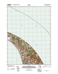 North Truro 2012 topographic map thumbnail