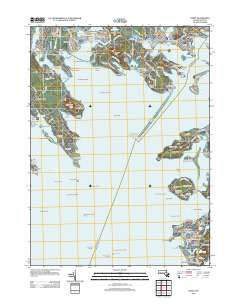 Onset 2012 topographic map thumbnail