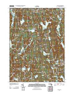 Paxton 2012 topographic map thumbnail