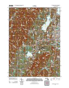 Pittsfield West 2012 topographic map thumbnail
