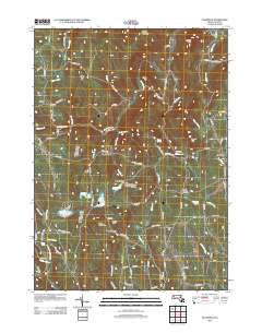 Plainfield 2012 topographic map thumbnail