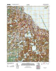 Plymouth 2012 topographic map thumbnail