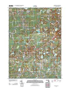 Plympton 2012 topographic map thumbnail