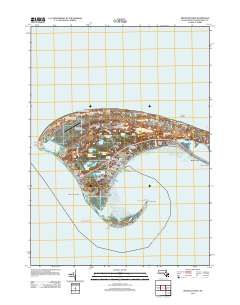 Provincetown 2012 topographic map thumbnail