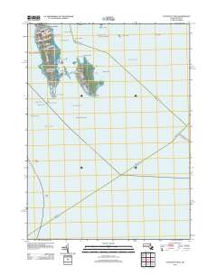 Sconticut Neck 2012 topographic map thumbnail