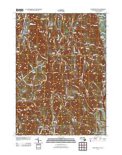 Shelburne Falls 2012 topographic map thumbnail