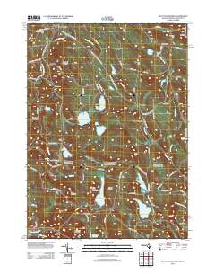 South Sandisfield 2012 topographic map thumbnail
