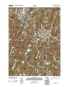 Southbridge 2012 topographic map thumbnail
