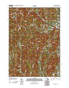 State Line 2012 topographic map thumbnail