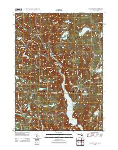Tolland Center 2012 topographic map thumbnail