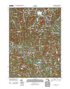 Townsend 2012 topographic map thumbnail