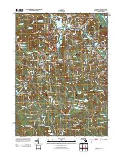 Uxbridge 2012 topographic map thumbnail