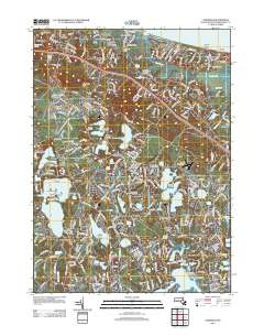 Sandwich 2012 topographic map thumbnail