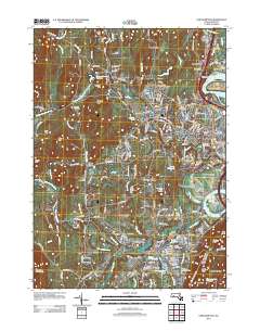 Easthampton 2012 topographic map thumbnail