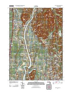 Mount Toby 2012 topographic map thumbnail