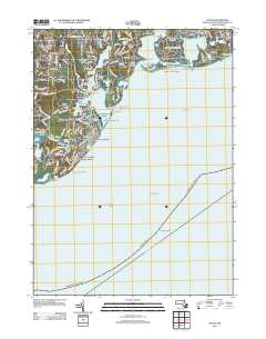 Cotuit 2012 topographic map thumbnail