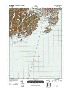 Gloucester 2012 topographic map thumbnail