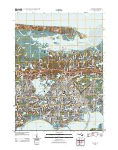 Hyannis 2012 topographic map thumbnail