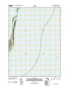 Monomoy Point 2012 topographic map thumbnail
