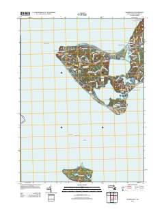 Squibnocket 2012 topographic map thumbnail