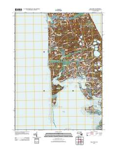 Wellfleet 2012 topographic map thumbnail