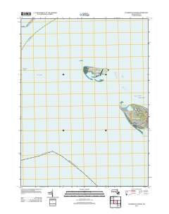 Tuckernuck Island 2012 topographic map thumbnail