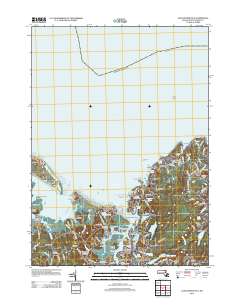 Gloucester OE N 2012 topographic map thumbnail