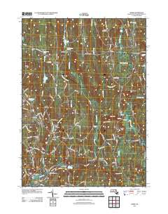 Barre 2012 topographic map thumbnail