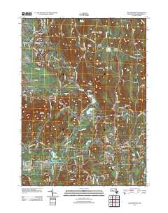 Belchertown 2012 topographic map thumbnail