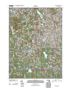 Brockton 2012 topographic map thumbnail