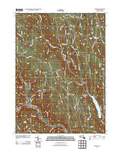 Chester 2012 topographic map thumbnail
