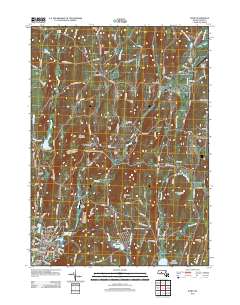 Ware 2012 topographic map thumbnail