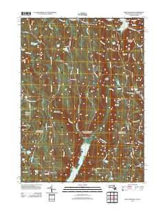 West Granville 2012 topographic map thumbnail