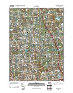 Wilmington 2012 topographic map thumbnail