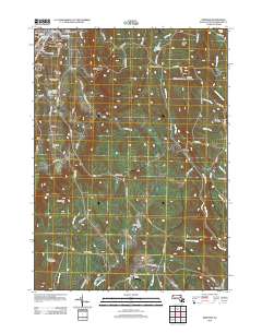 Windsor 2012 topographic map thumbnail