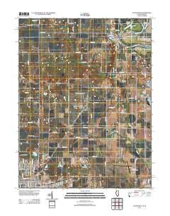 Hutsonville 2012 topographic map thumbnail