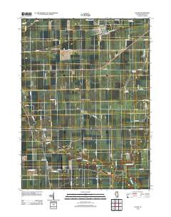 Leland 2012 topographic map thumbnail