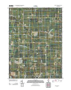Maple Park 2012 topographic map thumbnail