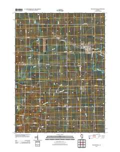 Milledgeville 2012 topographic map thumbnail