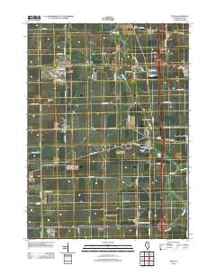 Kings 2012 topographic map thumbnail