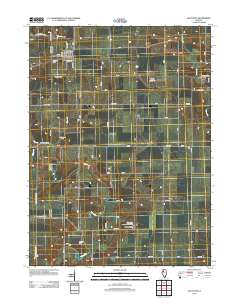 Lafayette 2012 topographic map thumbnail