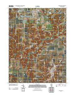 Lewistown 2012 topographic map thumbnail