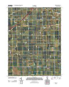 Merna 2012 topographic map thumbnail