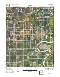 Maunie 2012 topographic map thumbnail